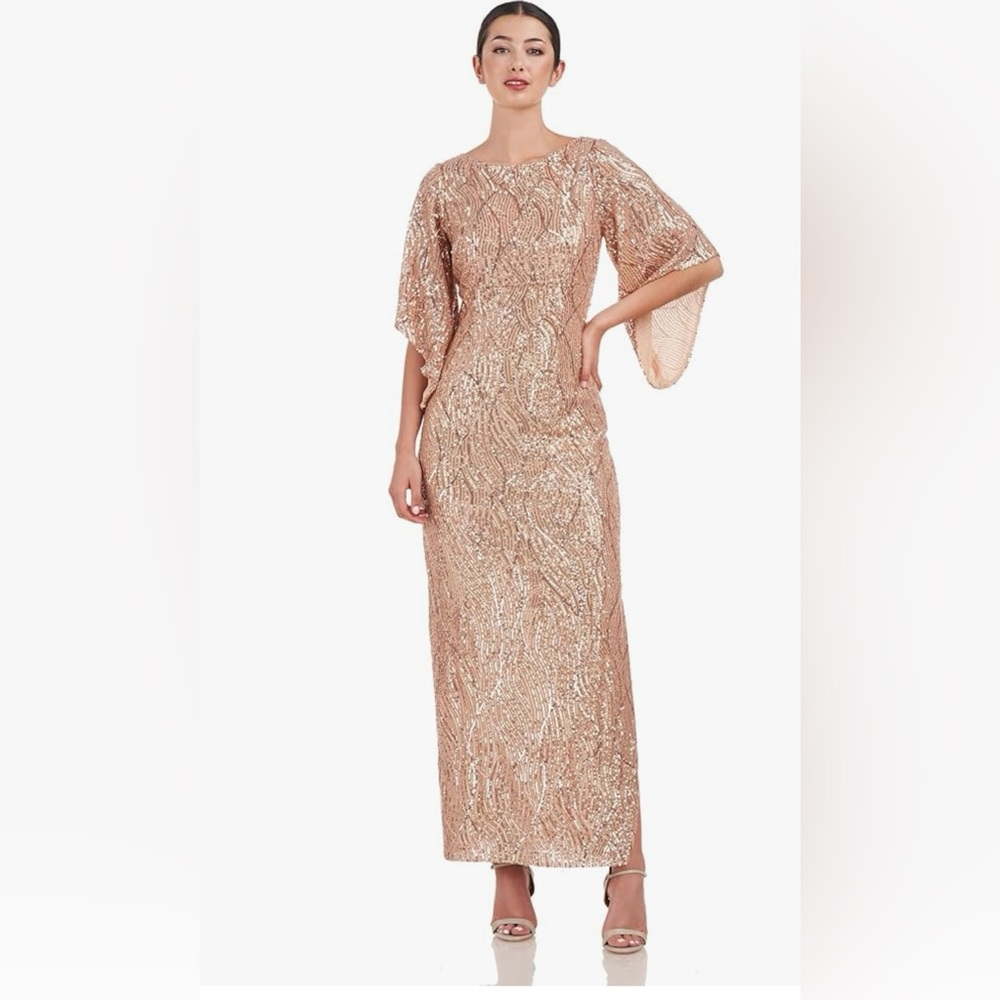 JS collections sequin dress size 2 NWT $298 fall homecoming dress wedding